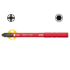 WIHA SlimVario Electric slimBit Pozidriv 2831-12 PZ2x75