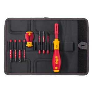 WIHA SlimVario Electric Schroevendraaier- en bitset 2831-T9 02, 9-delig