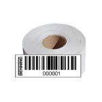 BENNING Barcode Stickerlabels op Rol Nr. 1 t/m 1000