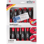 WIHA SoftFinish SL/PH/PZ/Torx Schroevendraaierset 302HK12, 12-delig