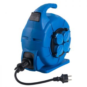 Schwabe Veerkabelhaspel ROTOMATIC Neopreen 10m H07RN-F 3x1,5 IP44