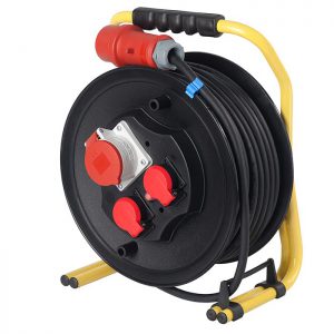 Schwabe CEE Kabelhaspel 400V Neopreen H07RN-F 5x1,5 IP44 40m