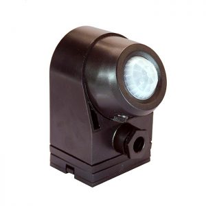 Schwabe Infrarood Bewegingsmelder zwart IP44 12m 360°