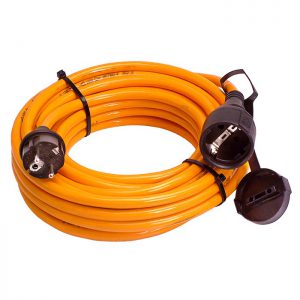 Schwabe Verlengkabel PUR H07BQ-F 3x1,5 oranje IP44 10m