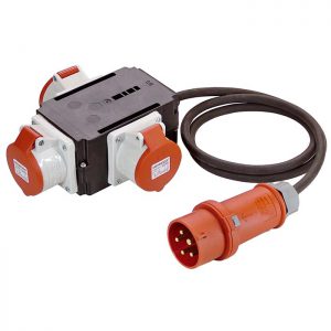 Schwabe CEE MIXO Stroomverdeler Neckar 400V 16A IP44 1,5m H07RN-F 5G1,5