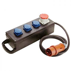 Schwabe CEE Verdeeldoos S3, 16A IP44 2m H07RN-F5G2,5