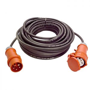 Schwabe CEE Aansluitkabel 400V H07RN-F 5x2.5 16A IP44 25m