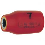 Friedrich 1/4" Zeskantdop 1000V kort 9mm