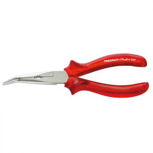Friedrich Telefoontang gebogen rood transparant 160mm