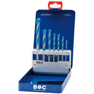 BC Multi-Laser Betonborenset UMK 412 TCT 7-pcs. 4/5/6/6/8/10/12mm 7dlg