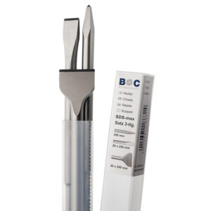 BC Beitel set SDS-max M3-max, 3-delig