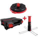RUNPO X-Board XB 300 met centreer doorn in koffer