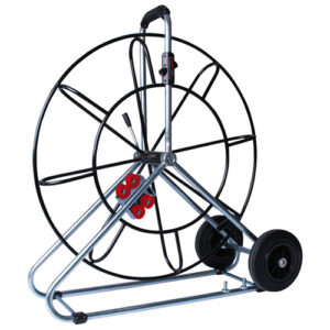 RUNPO Haspel Ø 730mm verzinkt/gepoedercoat t.b.v. 7,5mm en 9mm glasvezelprofiel