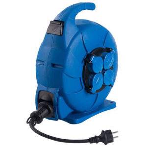Schwabe Veerkabelhaspel ROTOMATIC Neopreen 15m H07RN-F 3x1,5 IP44