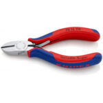 KNIPEX Zijsnijtang verchr./comfort + veer 110 m