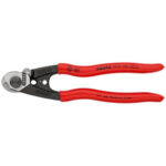 KNIPEX Staaldraadschaar gepol/kunststof 190 mm