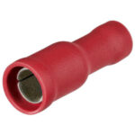 KNIPEX Steekhuls rond rood  0,5-1,0 mm, 100 st.