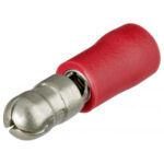 KNIPEX Steekhuls rond rood  0,5-1,0 mm, 100 st.