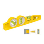 STABILA Waterpas,Vgroef 1V1H1x45°libel magn.25cm