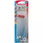 Fischer Hollewandplug duotec 10 RH met ronde haak 2 stuks