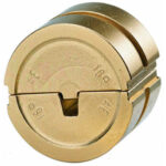 Cimco Persmatrijs TWIN-Adereindhulzen, Trapezepersing, 2x16mm²
