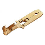 Cimco Ongeïsoleerde Vlaksteker, DIN 46248, 1,5 - 2,5mm², lengte 28mm