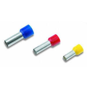 Cimco Geïsoleerde Adereindhuls, DIN 46228, 1mm², lengte 6mm, *rood