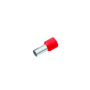Cimco Geïsoleerde Adereindhuls, DIN 46228, 1mm², lengte 12mm, *rood