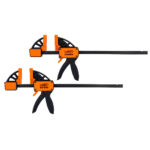 Bahco Eenhandslijmklem 115mm 18kg klemkracht 2-pack