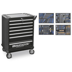 Matador Ratio Werkplaatswagen Truck 7  laden, 201-delig