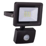 Optiline LED Lamp 10W IP44 met Bewegingsmelder met Aansluitkabel 1 M Schwabe