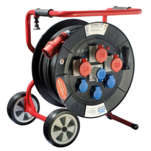 Schwabe Verrijdbare Mammoet Haspel H07RN-F 5G2,5 3x230V 1x230V/16A 3x400V/16A 40m