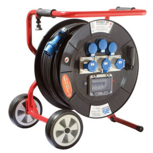 Schwabe Verrijdbare Mammoet Haspel H07RN-F 3G2,5 3x230V 3x 230V/16A 80m