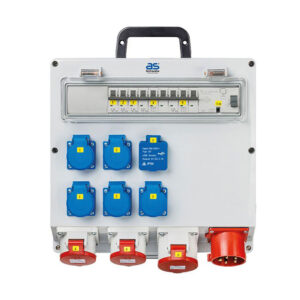 Schwabe CEE Stroomverdeler FIXO 6 MAX 400V/32A IP44