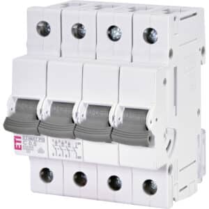 ETI ETIMAT P10 C 0,5A 4 mod. 3p+n 10kA 19014213838900000000
