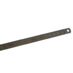 Melkmeisje Maatlat rvs 500x18x0,5 mm/mm, enkelz.