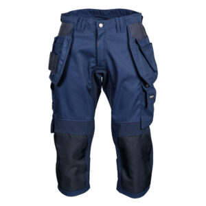Dames 3/4 werkbroek met stretch
