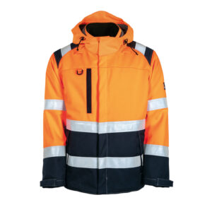 Vlamvertragend winterjack met capuchon