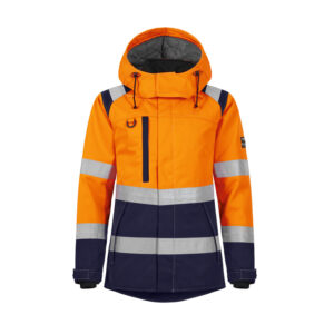 Vlamvertragend dames winterjack met capuchon