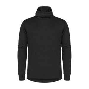 T-Shirt met balaclava/capuchon