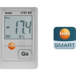 Testo 174 T BT - Mini-temperatuur-datalogger met Bluetooth® en app-koppeling - Food