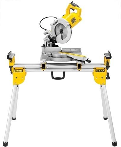 Afkortzaag met onderstel DeWalt