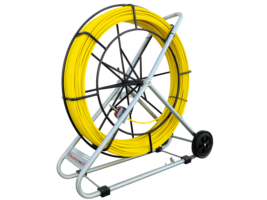 RUNPO Profi-set Glasvezel Trekveer Ø 15mm RTG12 250m incl. Haspel