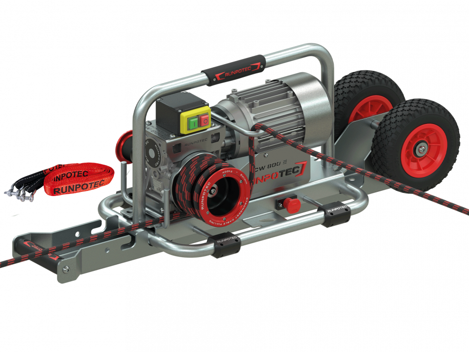 RUNPO Lier CW 800E incl. Trolley en Spanband